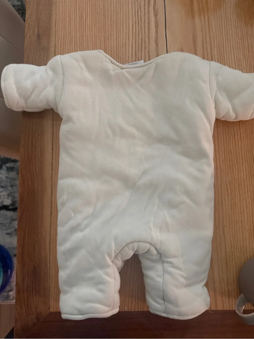 Baby Merlin’s Magic Sleepsuit Cream Baby One-Piece with Double Zippers